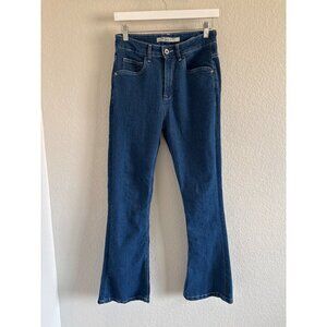 The Roadsters Life Co Vintage Western High Rise Boot Cut Denim Jeans